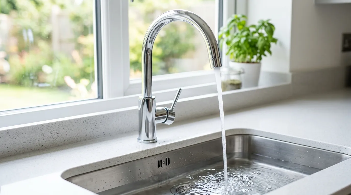 Local Plumbing Master Pros same day plumber fixing a faucet in Lock Springs, MO